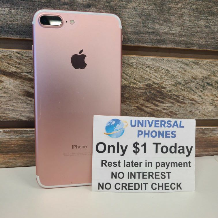 APPLE IPHONE 8 PLUS 64GB UNLOCKED.NO CREDIT CHECK $1 DOWN  PAYMENT OPTION.  3 MONTHS WARRANTY * 30 DAYS RETURN * 