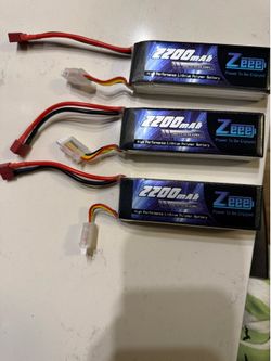 Zeee 3S LiPo Battery 2200mAh 11.1V 35C Soft Case Battery with T Connector for RC Airplane RC Quadcopter Helicopter Drone FPV