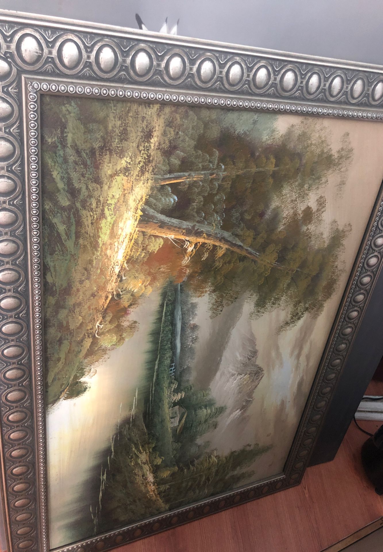 Beautiful painting with frame