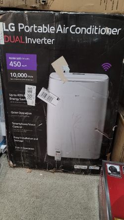 10,000 BTU DUAL Inverter Smart Wi-Fi Portable Air Conditioner