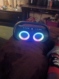 Portable Bluetooth Speaker with LED Lights