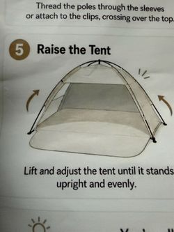 Beach Tent NEW with Quick & Easy Setup