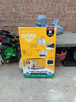 New In Box every Yay metal Dog Cage With Tray