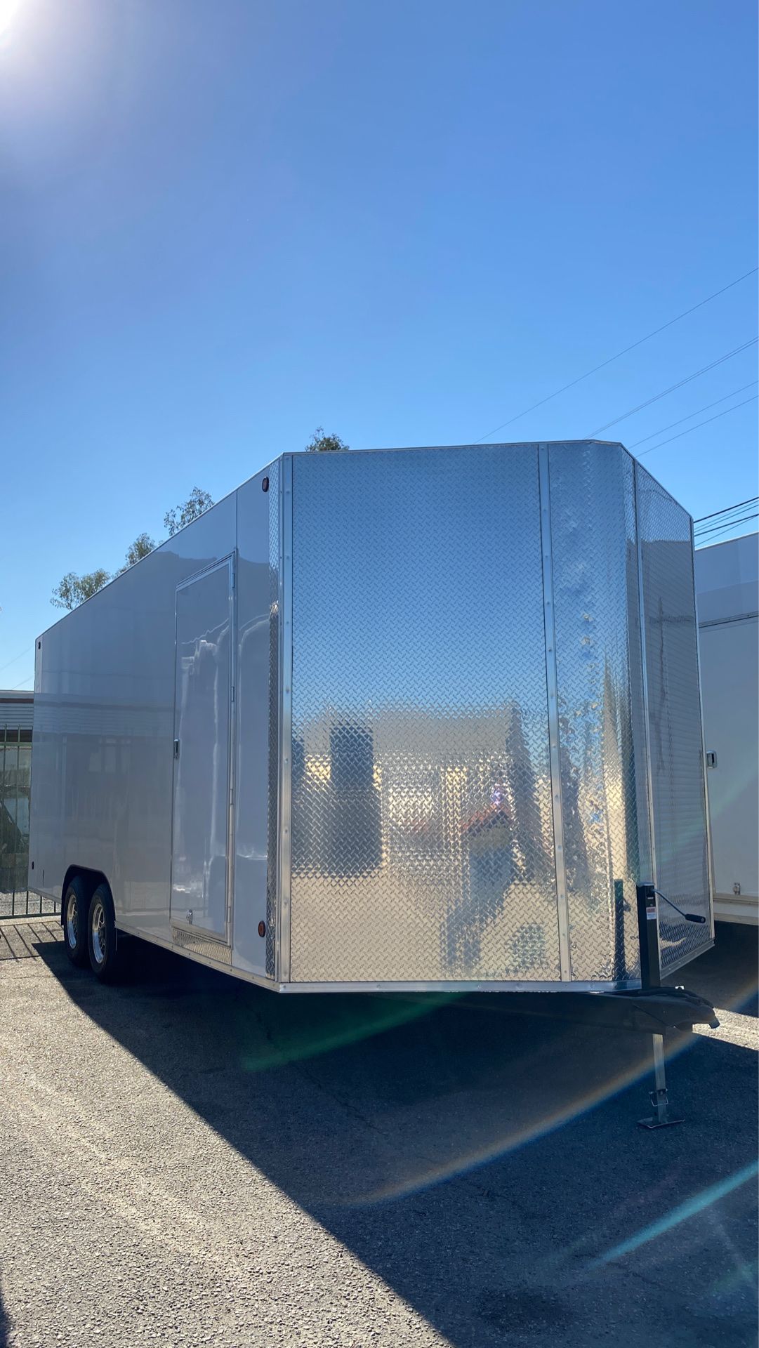 8.5x22x8 ENCLOSED CARGO TRAILER VENDING CONCESSION TRAILER