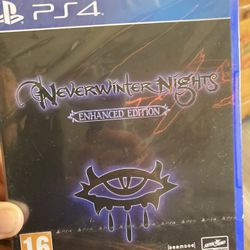 PS4 Game  Neverwinter Nights
