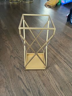 Gold Umbrella Stand