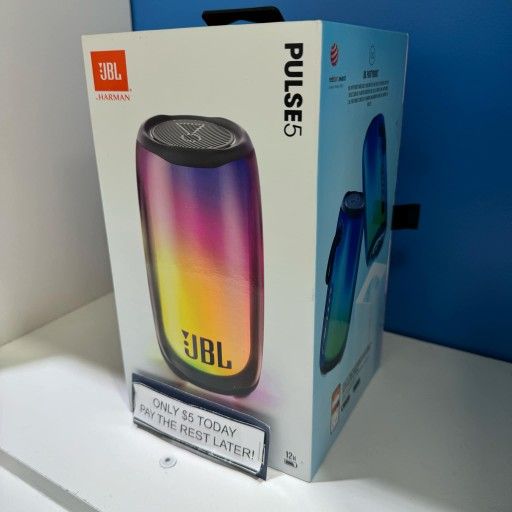 JBL Pulse 5 Portable Bluetooth Speaker New - Pay $5 and the rest later