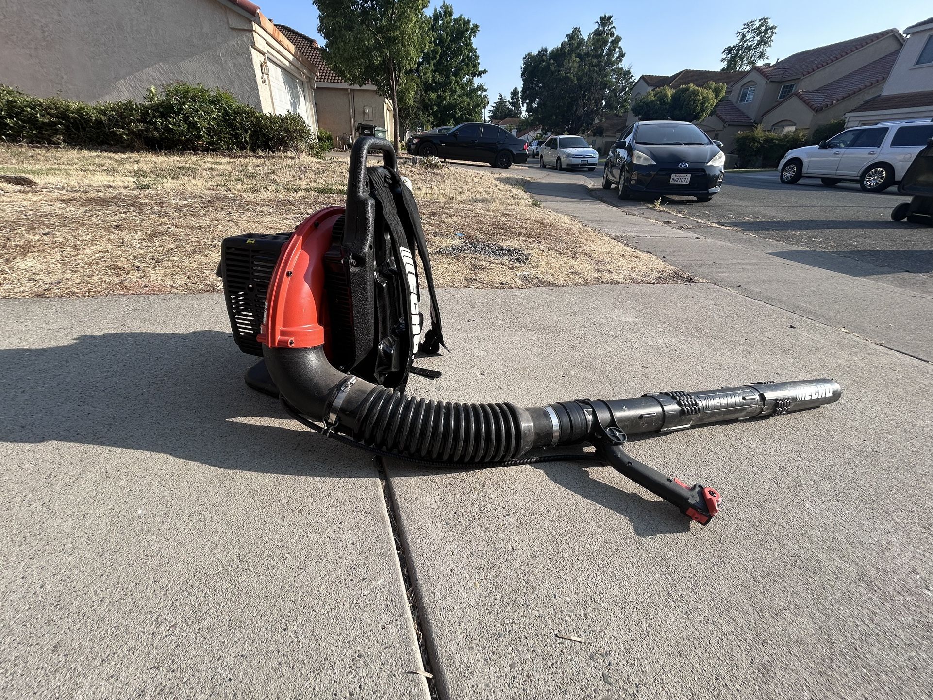 ECHO PB-755ST 233 MPH 651 CFM 63.3cc Gas 2-Stroke Cycle Backpack Leaf Blower with Tube Throttle