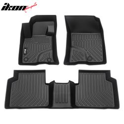 Fits 2020-2025 Ford Escape 3D Floor Mats 1st 2nd Row All Weather Carpet Liners - TPE