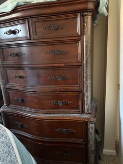 Wooden chest (7 drawers)