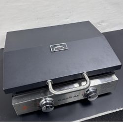 Upgrade Hinged Lid with Thermometer for Blackstone 1666 22’’ Omnivore Griddle(2024 Model)?Powder Coated Steel Griddle Hard Cover Flat Top Lid with Han