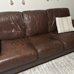 LEATHER  SOFA 