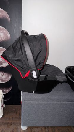 Car seat with car base