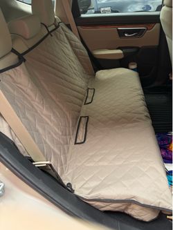 Car bench seat protective cover