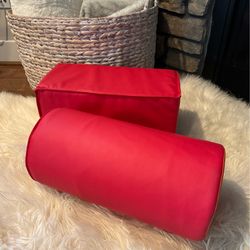 Tumbling Climbing Vinyl Pillows.