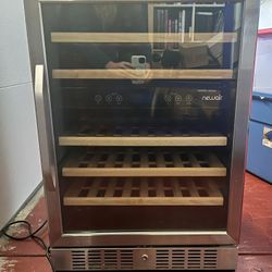 Wine Storage Cooler - Newair Stainless Steel
