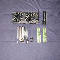 GPU, Ram, CPU Cooler - PC Parts Not Tested