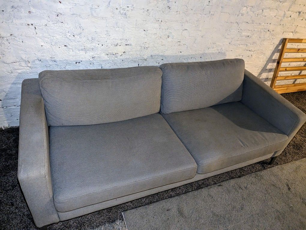 IKEA Karlstad Sofa – Grey, Great Condition