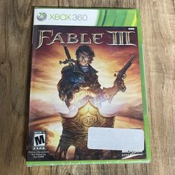 Fable III 3 (Microsoft Xbox 360, 2010) - Brand New - Factory Sealed