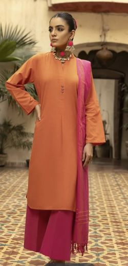 Beautiful Gul Ahmad Brand 3 Piece Winter Suit