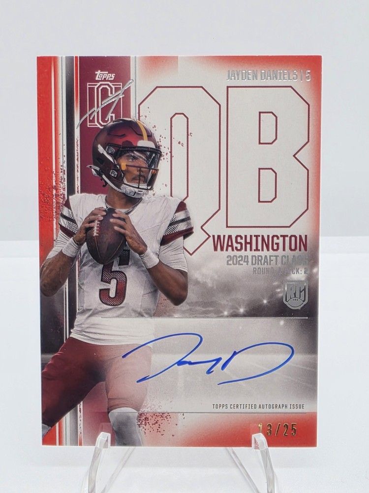 Topps Signature Class Jayden Daniels Auto