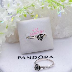 925 silver Pandora style ring.