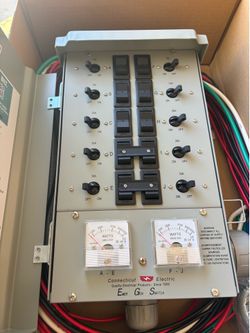 Connecticut Electric Emergen 50 Amp 10-Circuits G2 Manual Transfer Switch. New