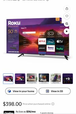 Roku Tv 50 in