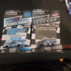 Autographed Daniel Suarez Nascar Diecast
