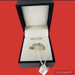 925 silver triple infinity ring engraved mother to daughter by jewlr size 6