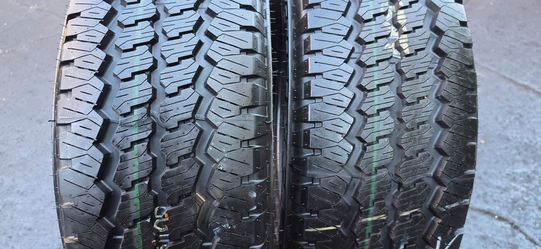 2 tires LT275/70r18 Bridgestone dueler A/T dot 2025
