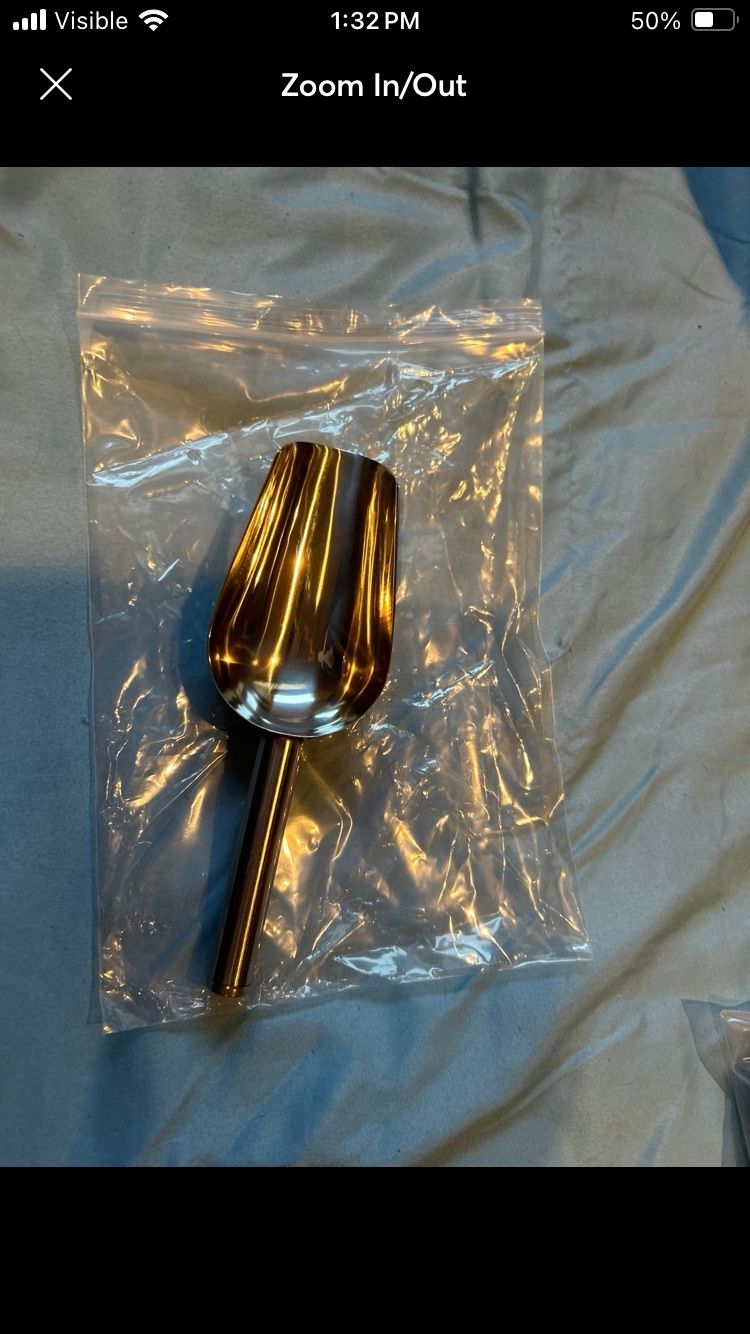 Small Metal Ice Scoop