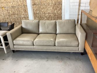 Vintage leather sofa