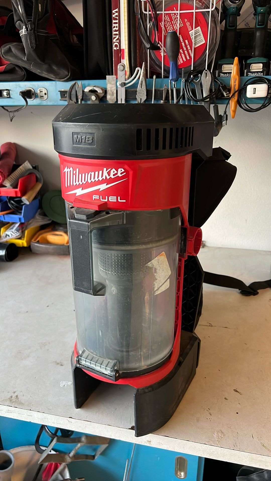 Milwaukee Back Pack Vacuum