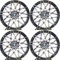 20" Staggered BMW 5-6-7-8-Series Wheels Rims Set of 4 20x8.5 20x9.5 5x120 B872