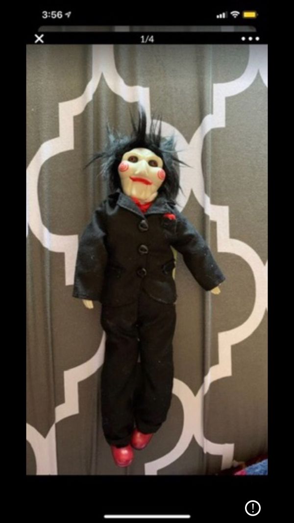 NECA (Billy) Jigsaw Doll Saw 9" Plush Doll 2004 for Sale in Gardena, CA