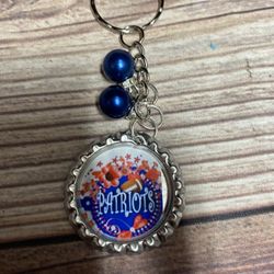 New England Patriots Keychain