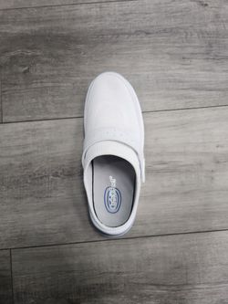 OrthoFeet White Slip-On Sneaker