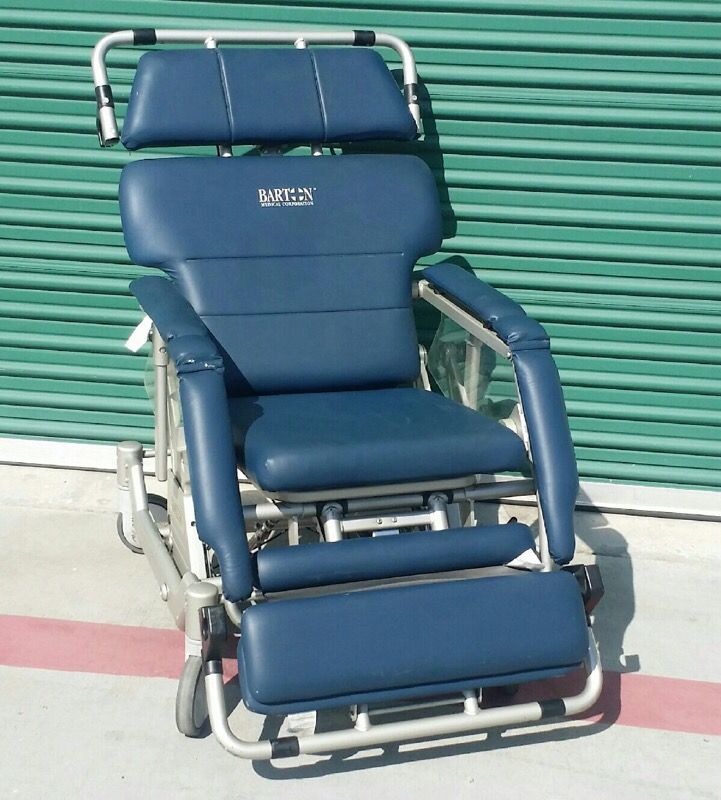 Barton Medical Convertible Chair Patient Transfer Bed Stretcher H-250