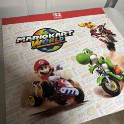 Nintendo Switch 2 Mario Kart World Promotional Poster