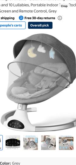 Joolbaby NOVA Baby Swing ,Grey