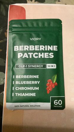 Berberine patches