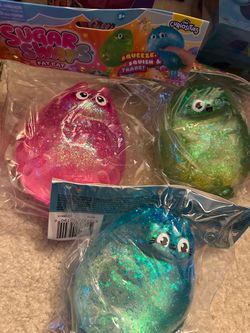 ✨ Glittery Squishy Cats – Cute & Super Soft! 🐱💖