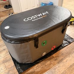 XL 129 Gal Oval Ice Bath Tub