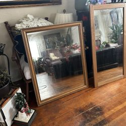 $35 Each Beautiful Mirror, 28x34, 22x40