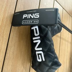 PING ANSER 2D Putter/Near Mint/34 Inch/w Head Cover $160 OBO 💰Ck My Other Golf Listings