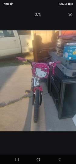 Hello kitty bike