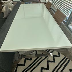 Large White Desk / Work Table
