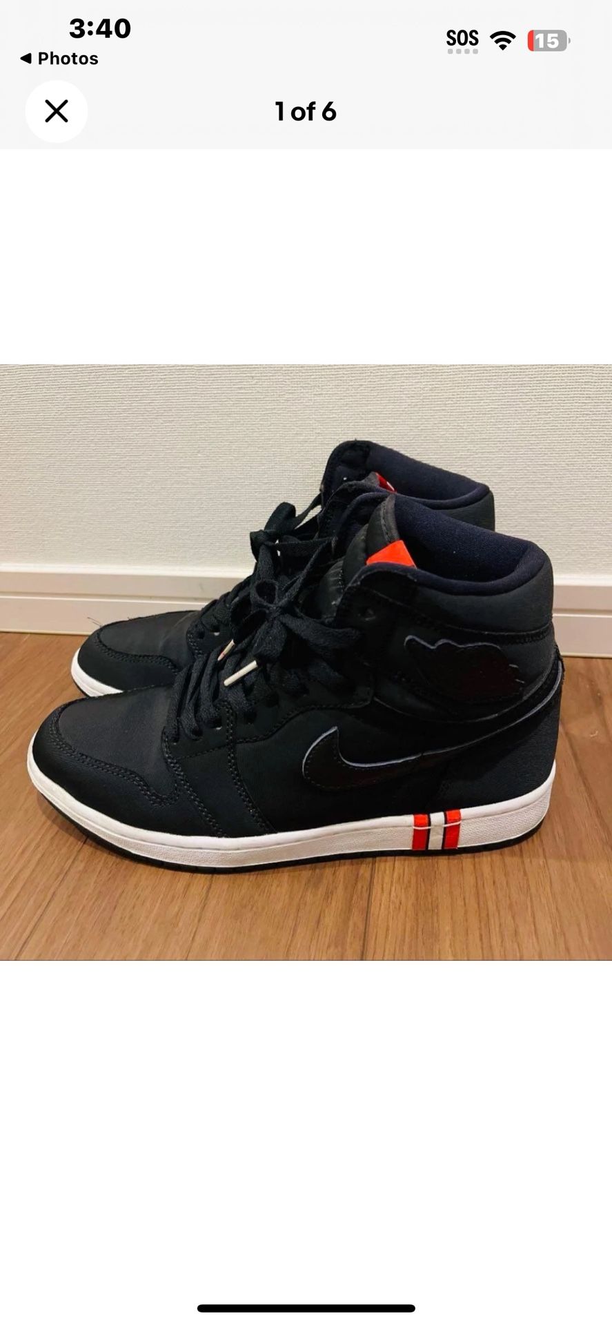 Jordan 1’s Size 12 M