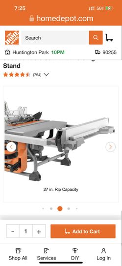 table saw with stand s great shape